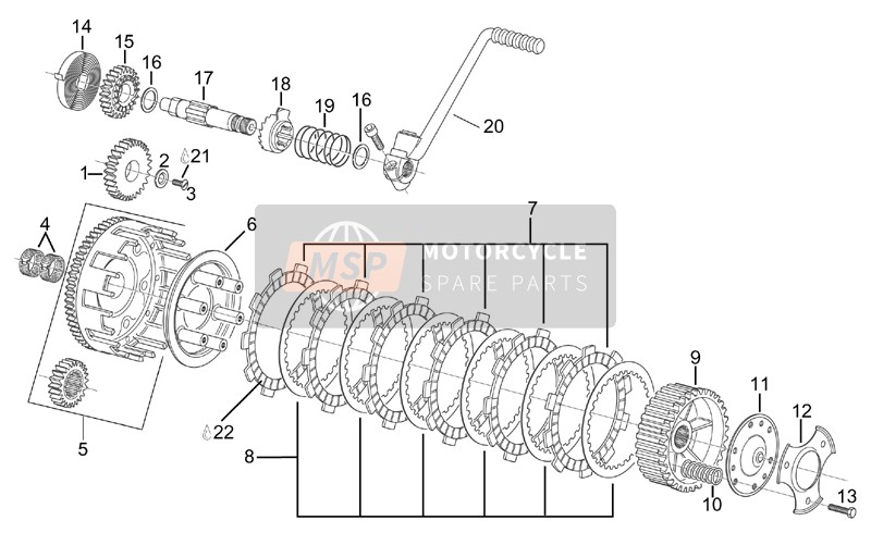 AP0239270, Spring 42, Piaggio, 0