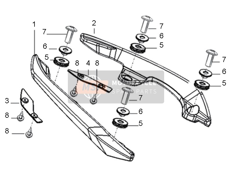 RB000241, Abdeckung, Rechts, Piaggio, 0