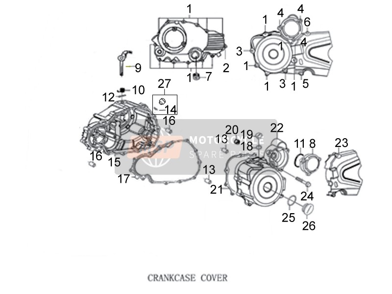 2R000233, Buchse, Piaggio, 1