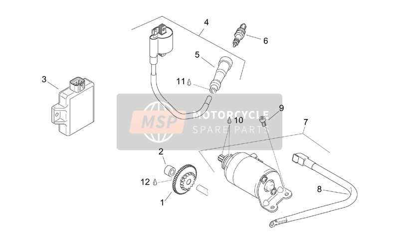 AP0841331, Hex Socket Screw M6X12, Piaggio, 0