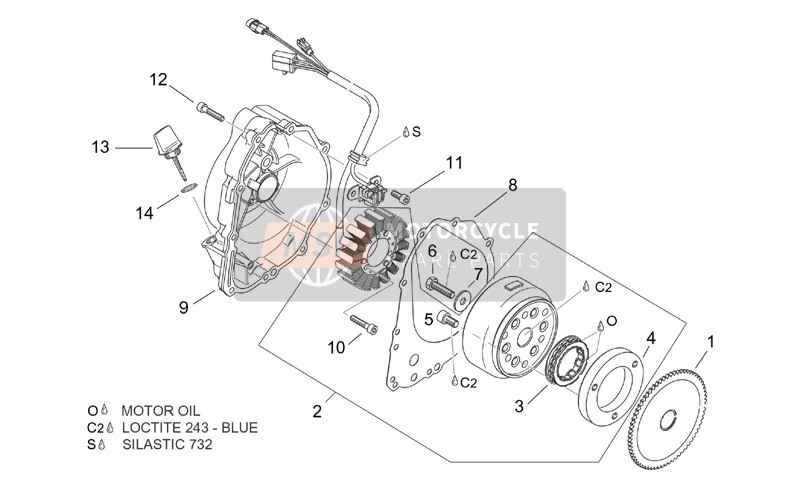 Aprilia Leonardo 125-150 1999 Ignition Unit for a 1999 Aprilia Leonardo 125-150