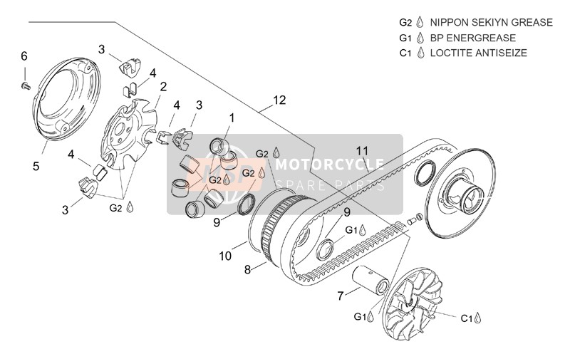 AP0650260, O-RING, Piaggio, 0