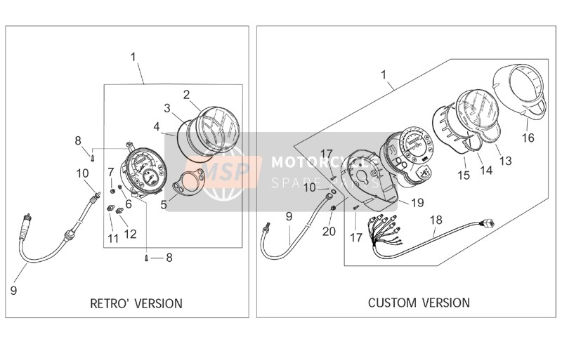 AP8214210, Cable Transm, Piaggio, 1