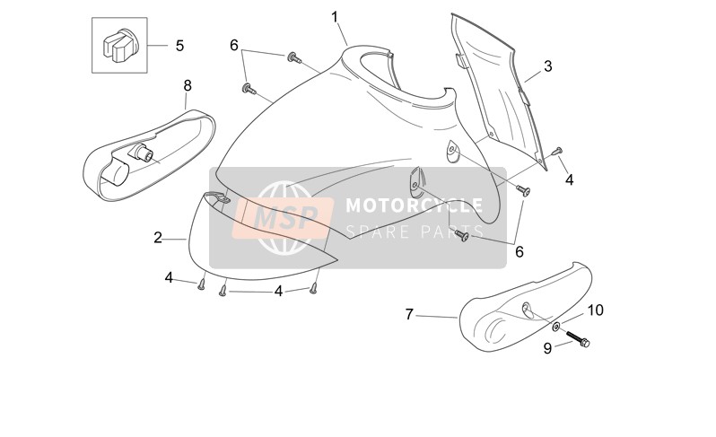 Front Body - Front Mudguard