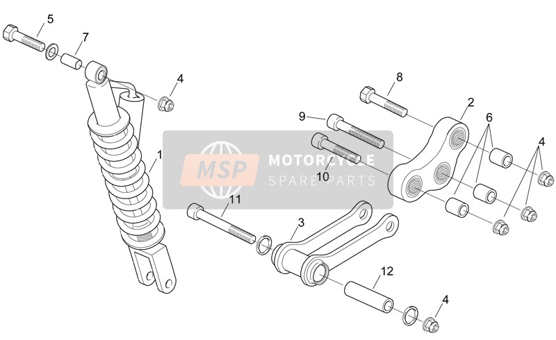 AP8232497, Double Conrod, Piaggio, 1