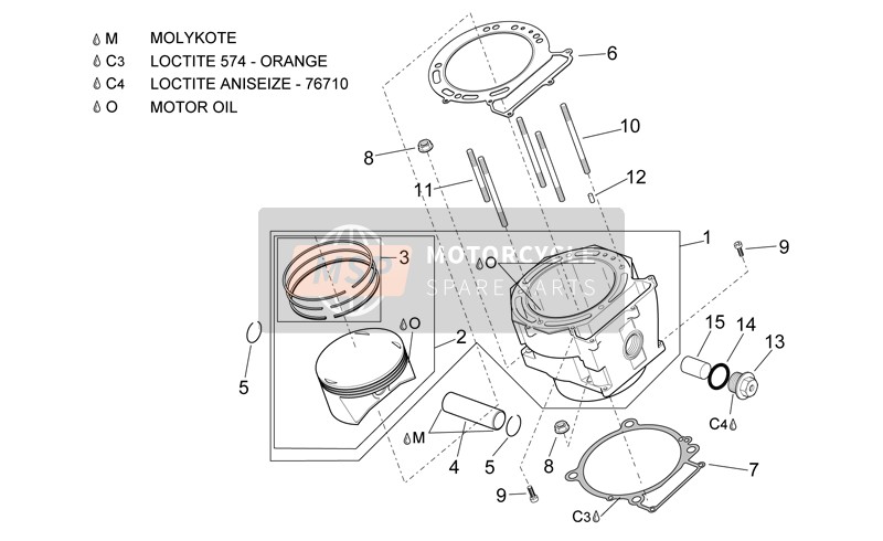 AP0245436, Stop Ring 22, Piaggio, 1