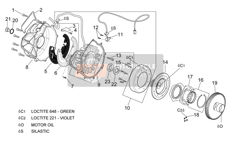 AP0958857, Roue Libre, Piaggio, 1