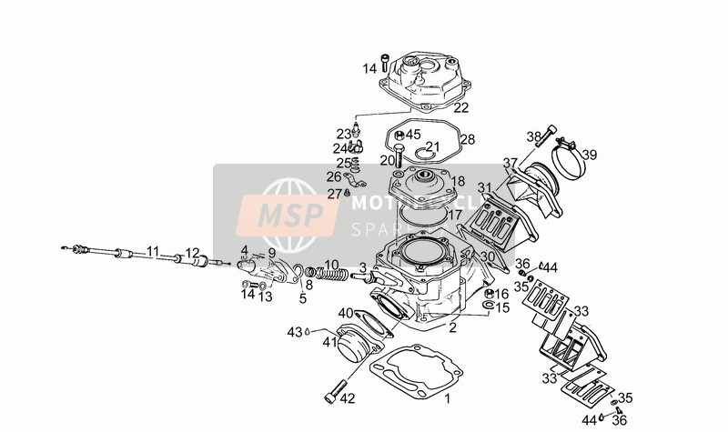 AP0845020, Rondelle Élastique, Piaggio, 3