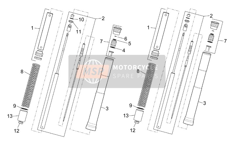 AP8123819, O-RING, Piaggio, 2