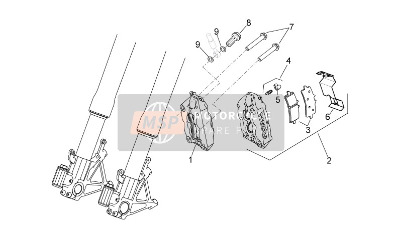 Front Brake Caliper