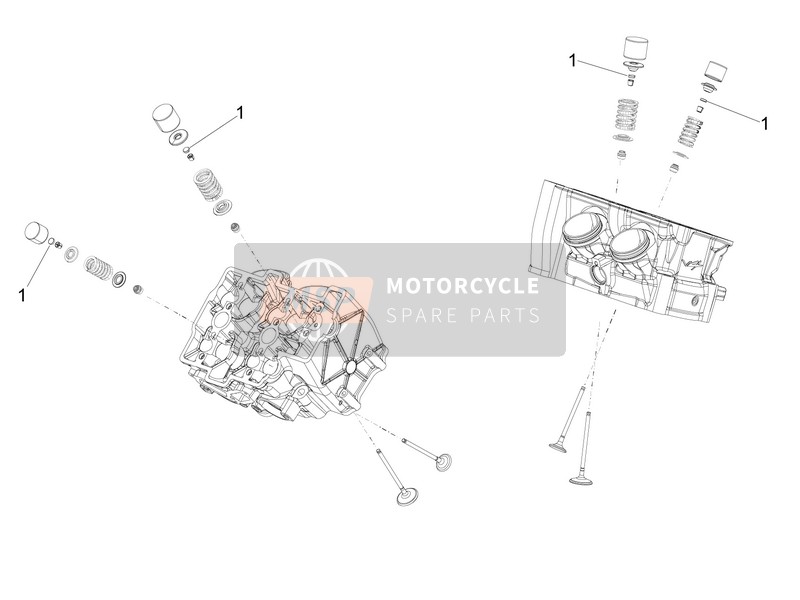 Aprilia RSV4 1000 RACING FACTORY L.E. (USA) 2017 Pad für ein 2017 Aprilia RSV4 1000 RACING FACTORY L.E. (USA)