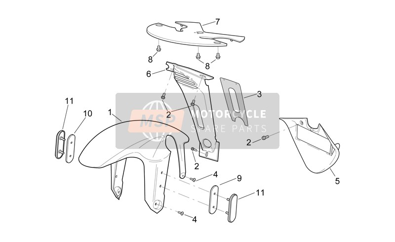 Front Body - Front Mudguard