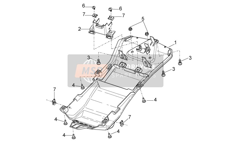 858836, Fermeture Inf. PORTE-SELLE, Piaggio, 0