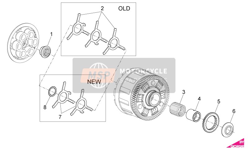 893772, Washer 58X25X8, Piaggio, 1