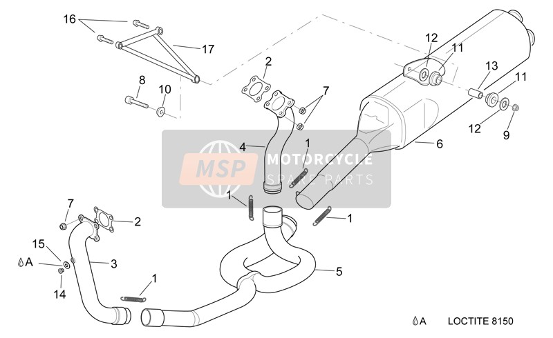 AP8150333, Ecrou Serpress, Piaggio, 3