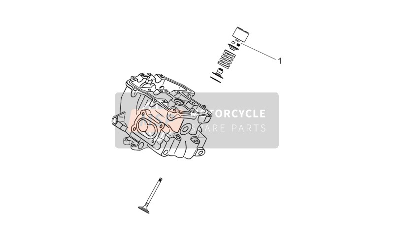 Aprilia RSV 1000 SP 1999 Pastillas de válvulas para un 1999 Aprilia RSV 1000 SP
