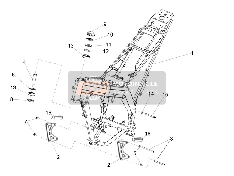 00H00208111, Nut, Piaggio, 0