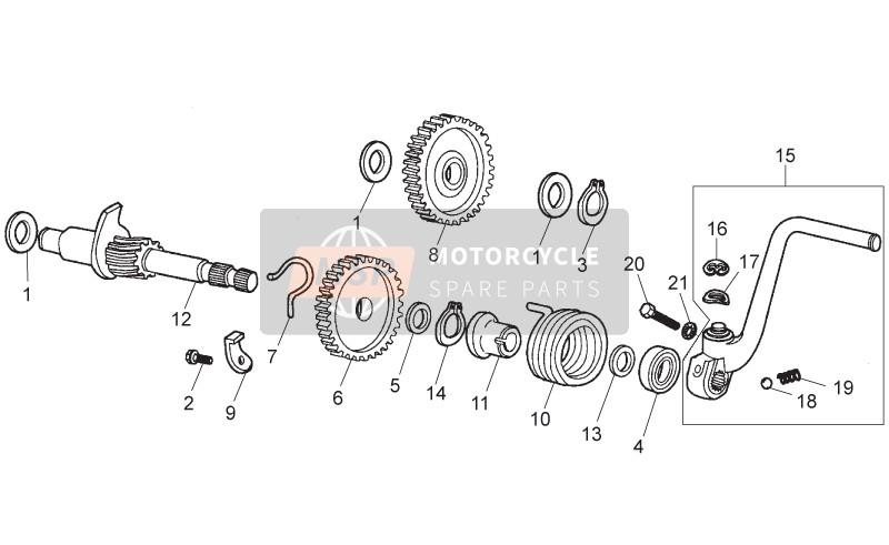 Aprilia RX-SX 50 2013 Ignition Unit for a 2013 Aprilia RX-SX 50