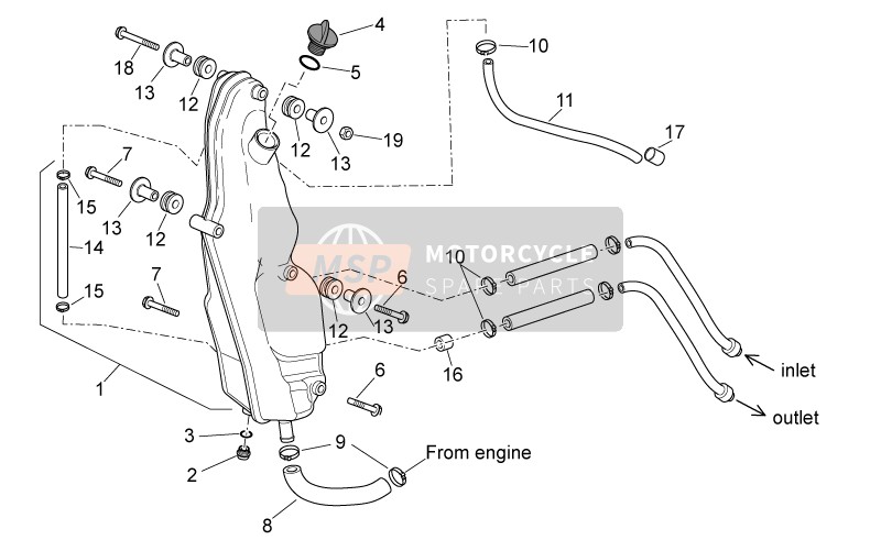 AP9100951, Hose Clip, Piaggio, 0