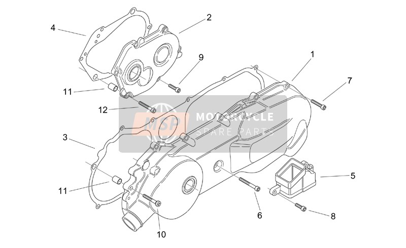 Aprilia Scarabeo 100 2T (eng.Minarelli) 2000 Covers for a 2000 Aprilia Scarabeo 100 2T (eng.Minarelli)