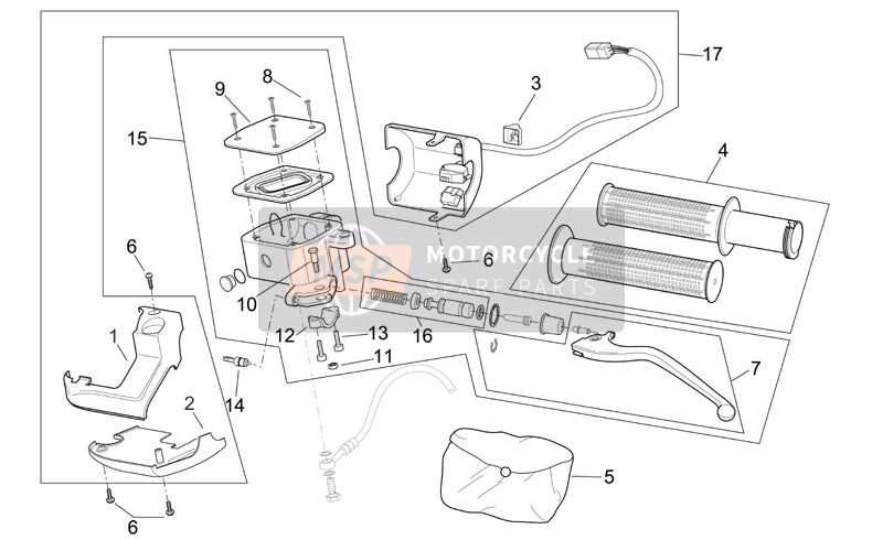 AP8127180, Turn Indic.Lightbutton Cap, Piaggio, 2