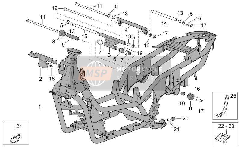 AP8121461, Perno, Piaggio, 0