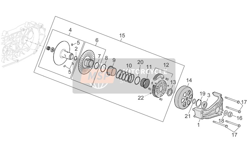 Pulley Assembly, Driven