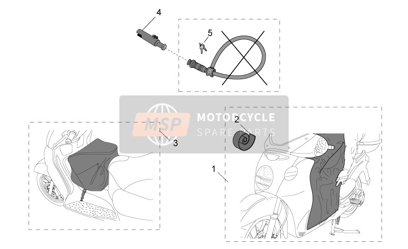 Aprilia Scarabeo 500 2003 Accessory - Various II for a 2003 Aprilia Scarabeo 500