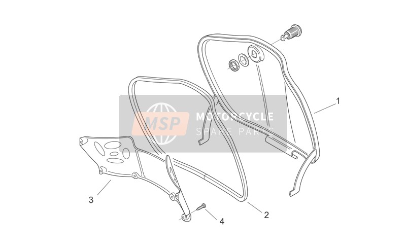 AP8268359, Glove Comp.Door. Grey, Piaggio, 0