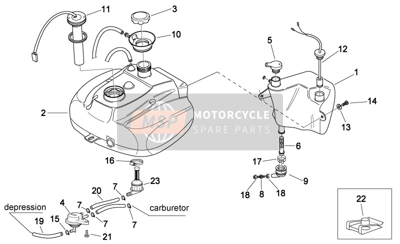 Oil And Fuel Tank