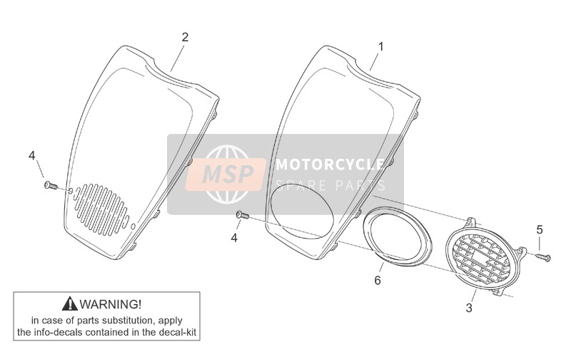 AP8249848, Front Cover. Nost.Red, Piaggio, 0