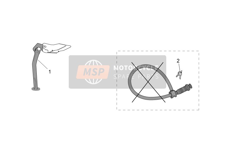 Aprilia SR 125-150 2001 Accessorio - Vari per un 2001 Aprilia SR 125-150