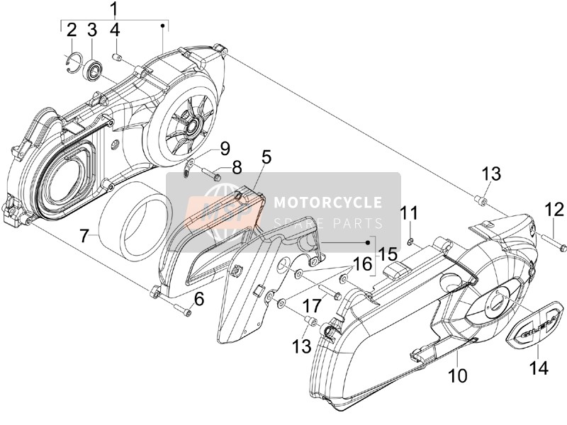 Crankcase Cover - Crankcase Cooling