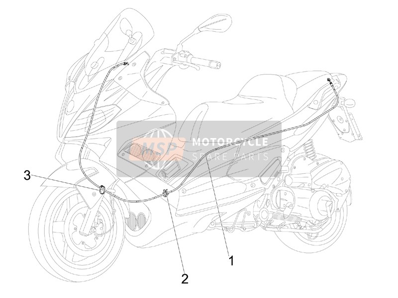 Aprilia SR MAX 125 2013 Getriebe für ein 2013 Aprilia SR MAX 125