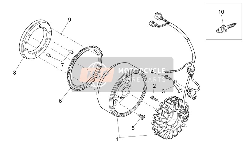 Aprilia SXV 450-550 2009 Ignition Unit for a 2009 Aprilia SXV 450-550