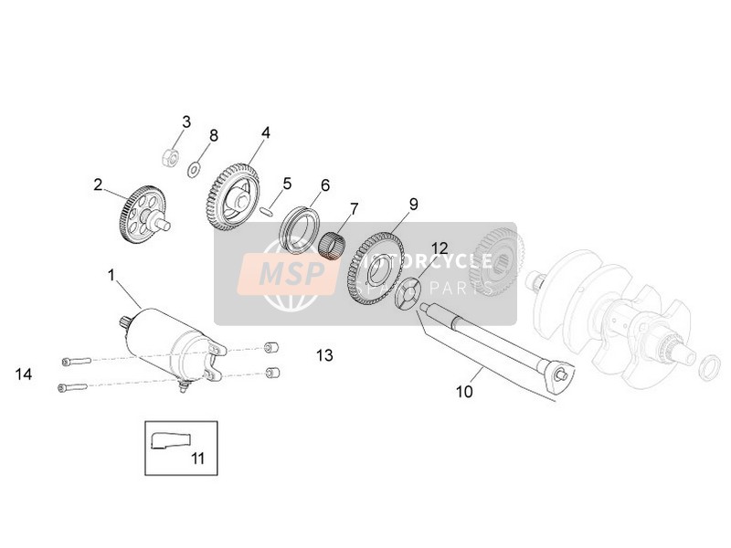 Aprilia Tuono 1000 V4 R STD-APRC 2012 Ignition Unit for a 2012 Aprilia Tuono 1000 V4 R STD-APRC