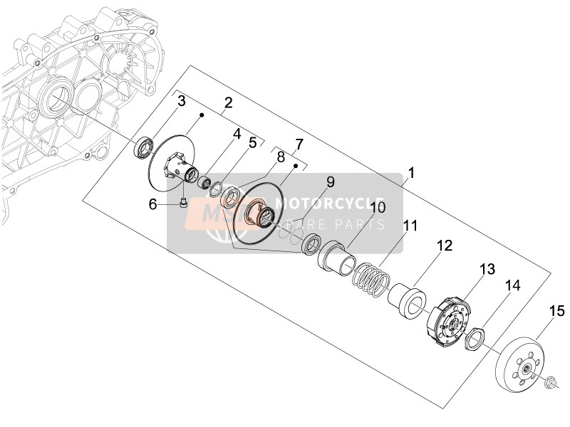 006624, Ring, Piaggio, 4