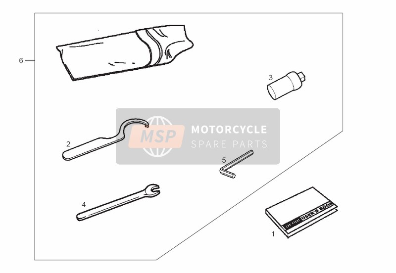 Derbi BOULEVARD 200cc E2 2005 Special Tools for a 2005 Derbi BOULEVARD 200cc E2