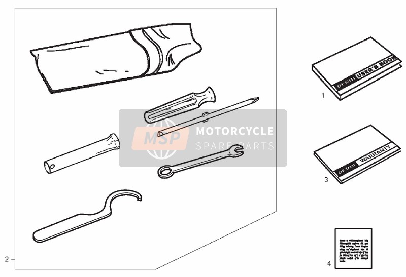 Derbi GP1 250cc E2 3ver 2006 Accessoires pour un 2006 Derbi GP1 250cc E2 3ver