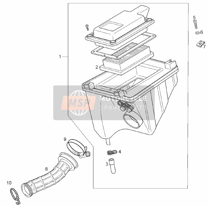 866160, Hose, Piaggio, 1