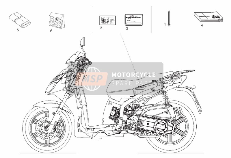 Derbi RAMBLA 125cc-250cc E3 2009 Op's Manual I-D-F-E-UK-NL para un 2009 Derbi RAMBLA 125cc-250cc E3