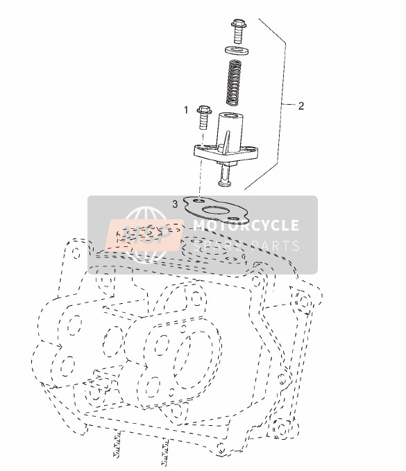 Derbi RAMBLA 300 E3 2011 Chain Tensioner for a 2011 Derbi RAMBLA 300 E3