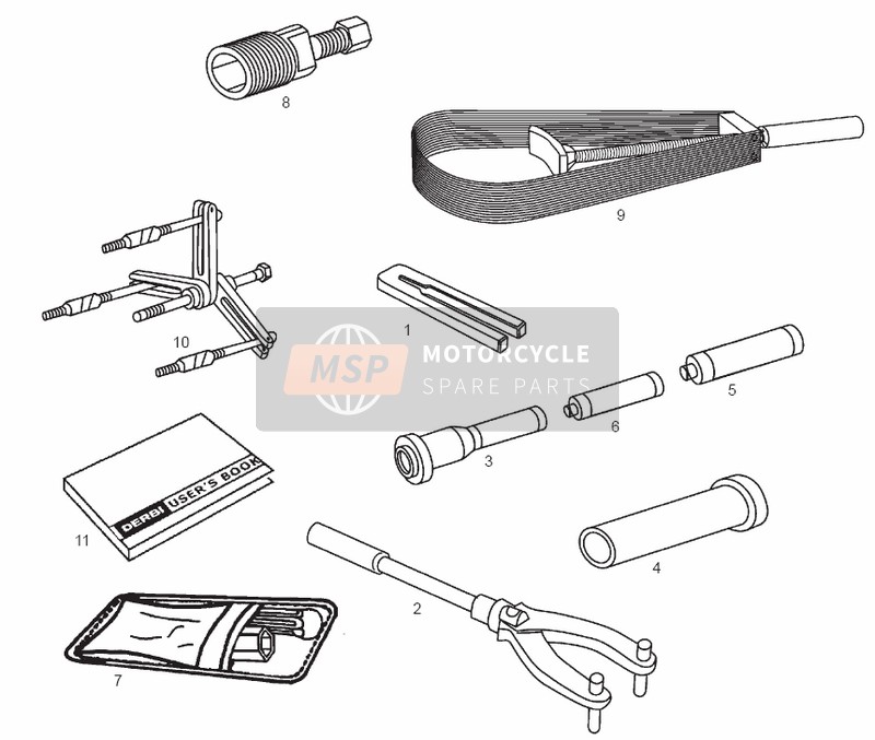 Derbi VARIANT START-COURIER E2 2004 Accesorios para un 2004 Derbi VARIANT START-COURIER E2