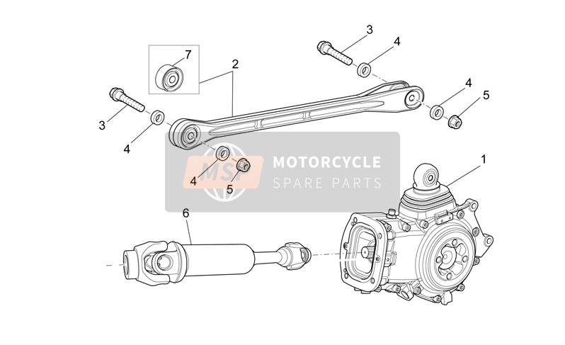 Moto Guzzi 1200 Sport 8V 2013 Getriebe vollständig für ein 2013 Moto Guzzi 1200 Sport 8V