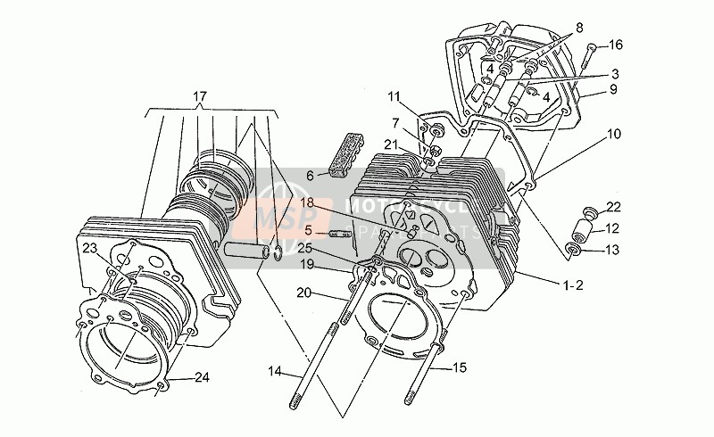 GU19021360, Bush, Piaggio, 0