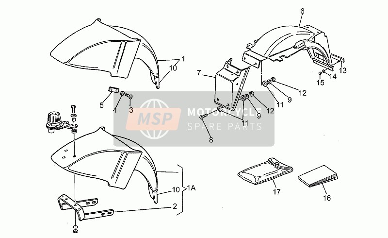 Front/Rear Mudguard