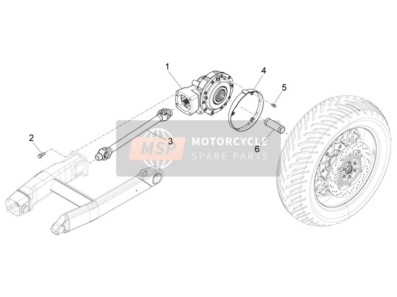 Moto Guzzi Audace 1400 2016 Getriebe vollständig für ein 2016 Moto Guzzi Audace 1400