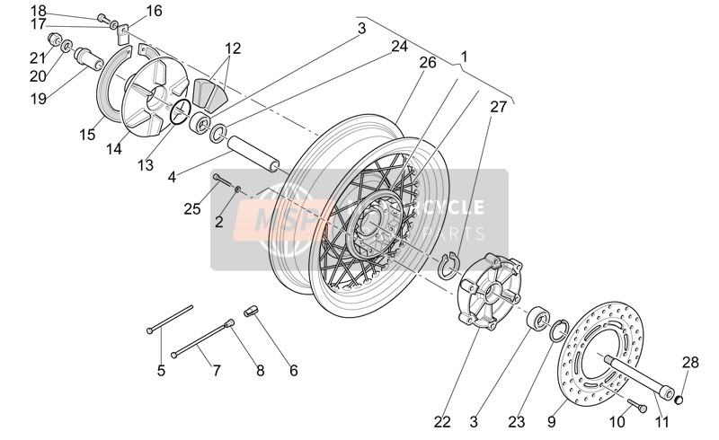 GU17335950, Platte, Piaggio, 1