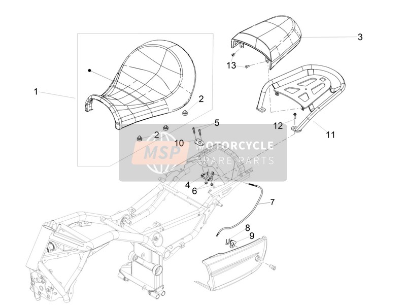 GU98210616, Vis Bride M6X16, Piaggio, 2