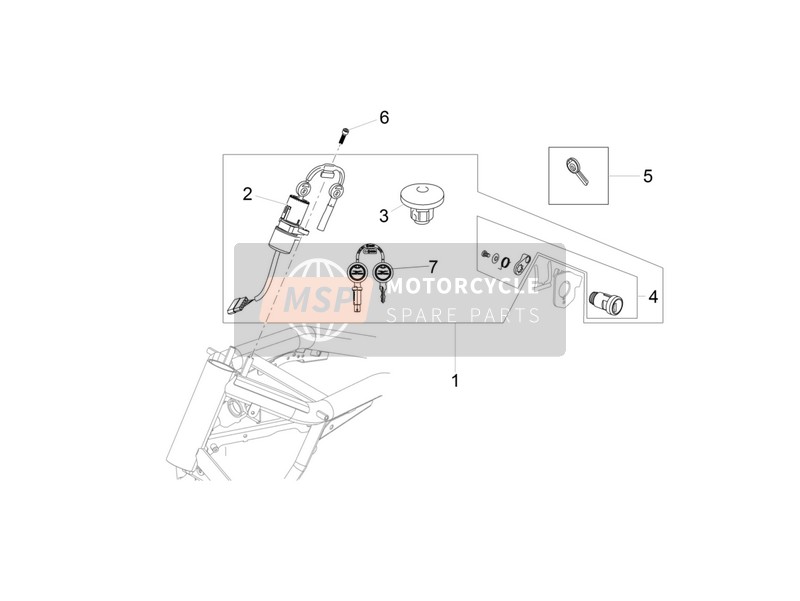 Moto Guzzi Eldorado 1400 2015 Locks for a 2015 Moto Guzzi Eldorado 1400